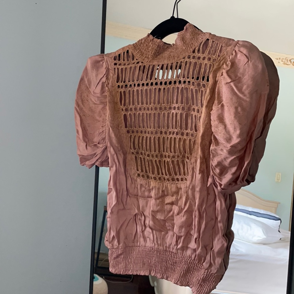 Free People Top 100% Polyester